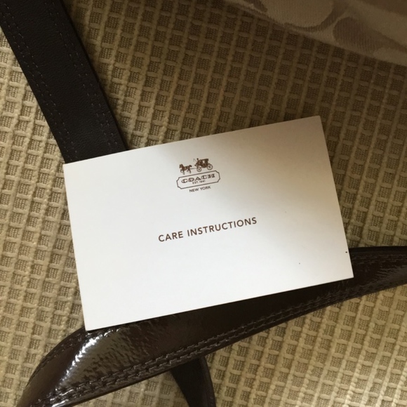 Coach Ashley Signature Hippie Khaki/Mahogany Bag - Picture 7 of 8